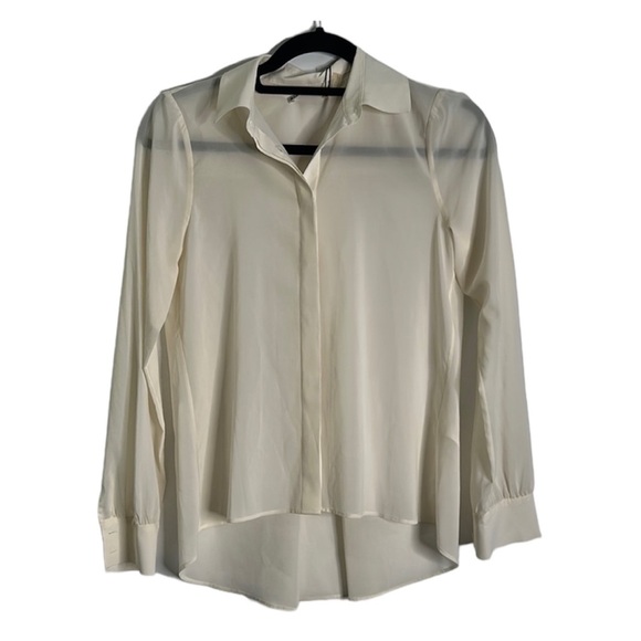 Alice + Olivia slik button down shirt size XS new - Picture 1 of 9